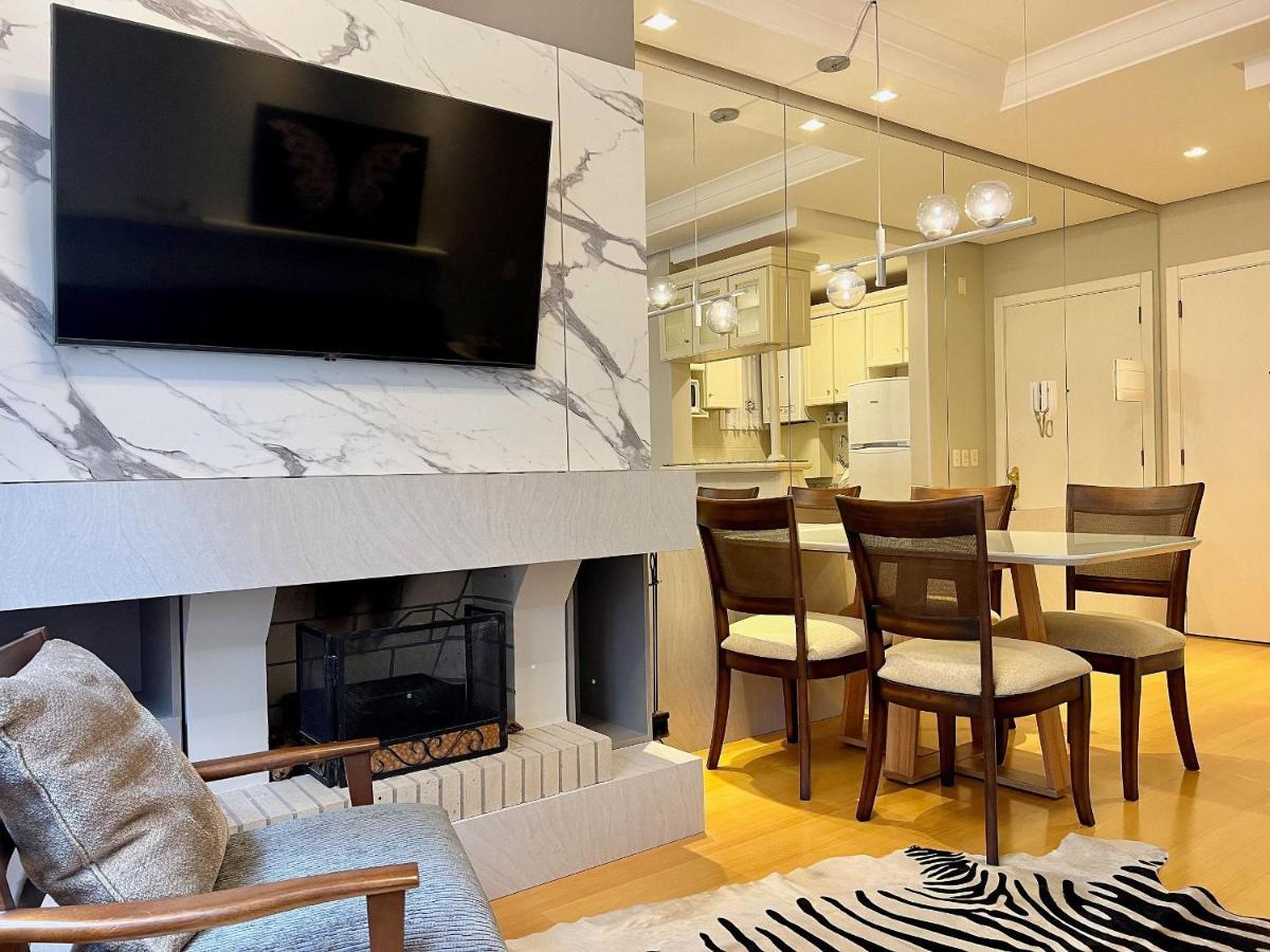 Apartamento Palladio 1Dorm Centro By Achei Gramado Zewnętrze zdjęcie